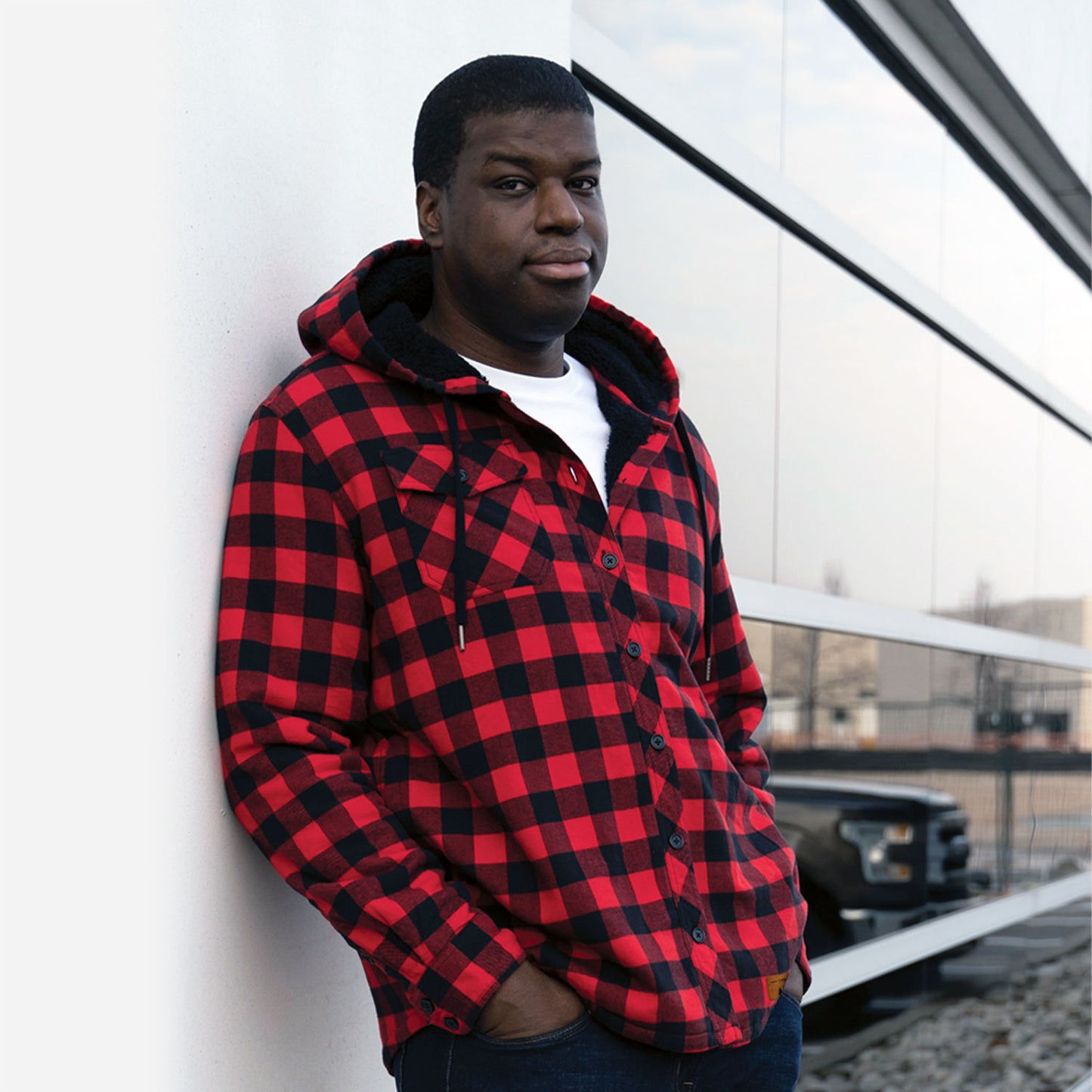 T4001 | UNISEX FLANNEL/SHERPA JACKET