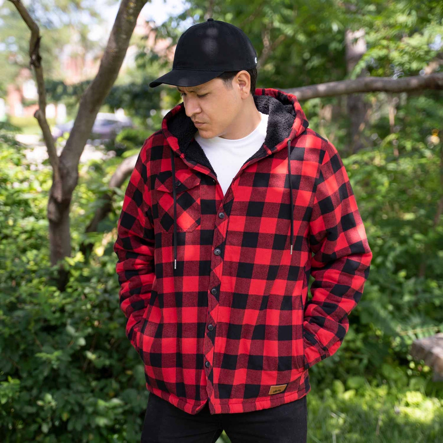 T4001 | UNISEX FLANNEL/SHERPA JACKET