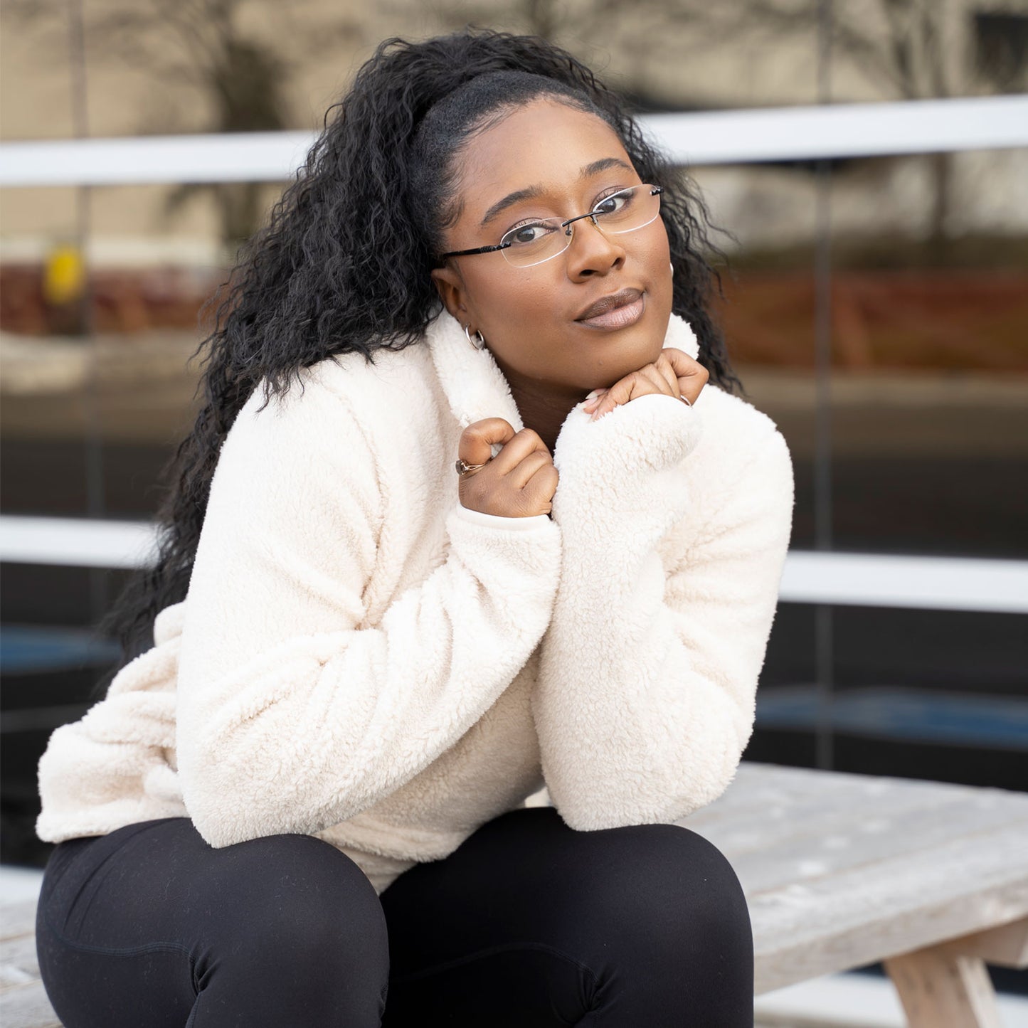 T5000 | UNISEX SHERPA FLEECE 1/4 ZIP