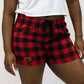 T4003 | WOMEN'S FLANNEL LOUNGE SHORT