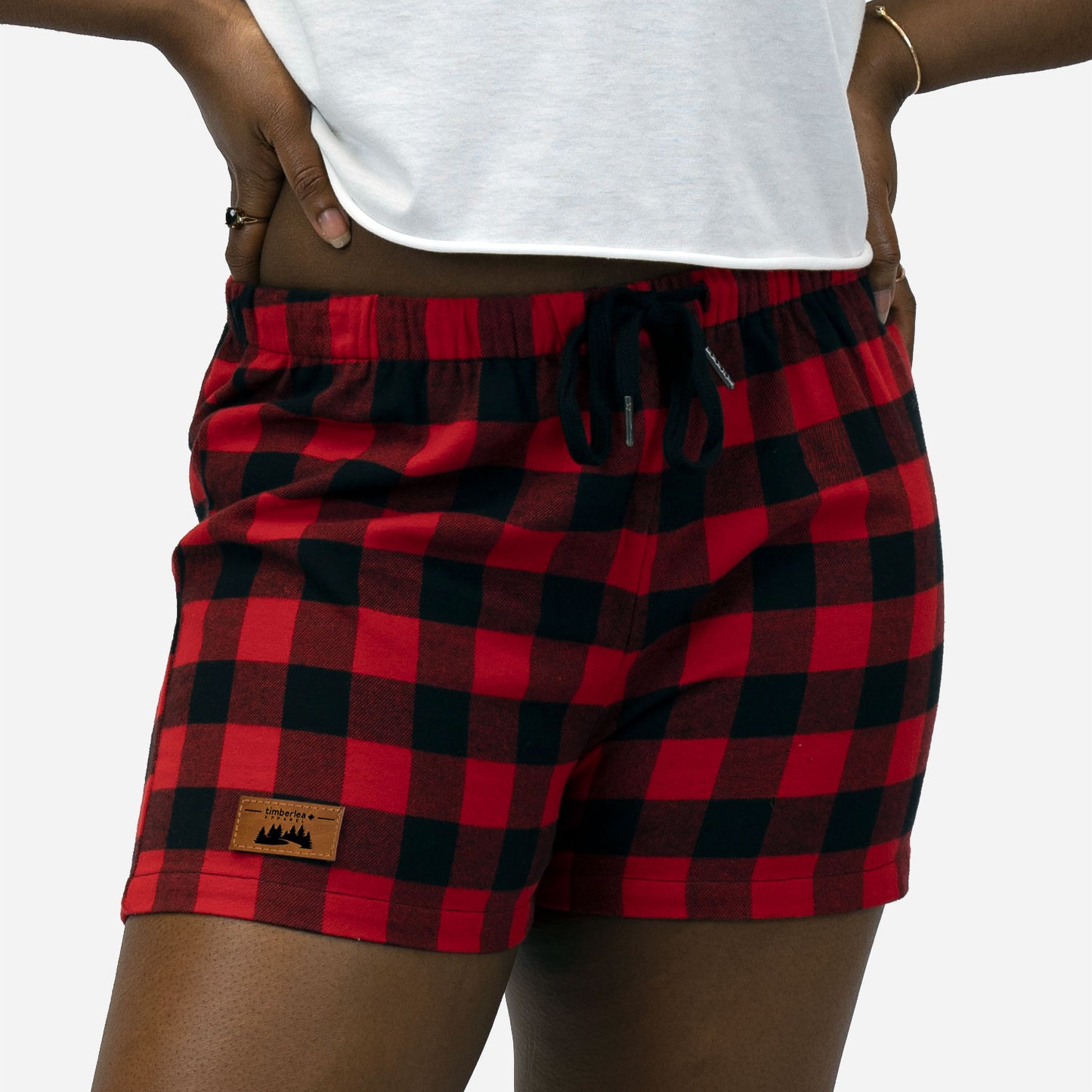 T4003 | WOMEN'S FLANNEL LOUNGE SHORT